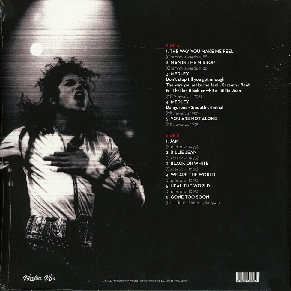 Michael Jackson - Who's Bad Clear Vinyl Edition