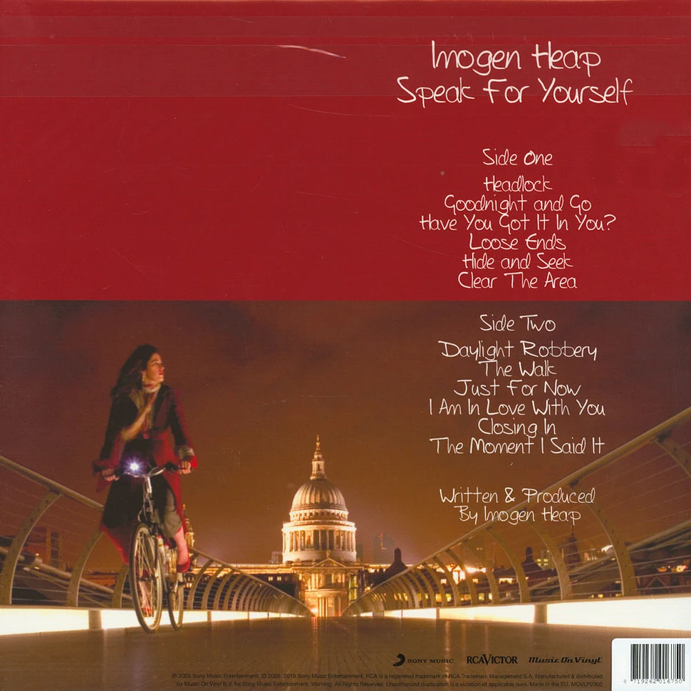 Imogen Heap – Hide And Seek (2005, Clear, Vinyl) - Discogs