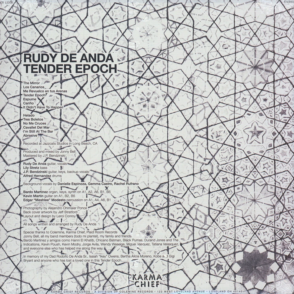 Rudy De Anda - Tender Epoch