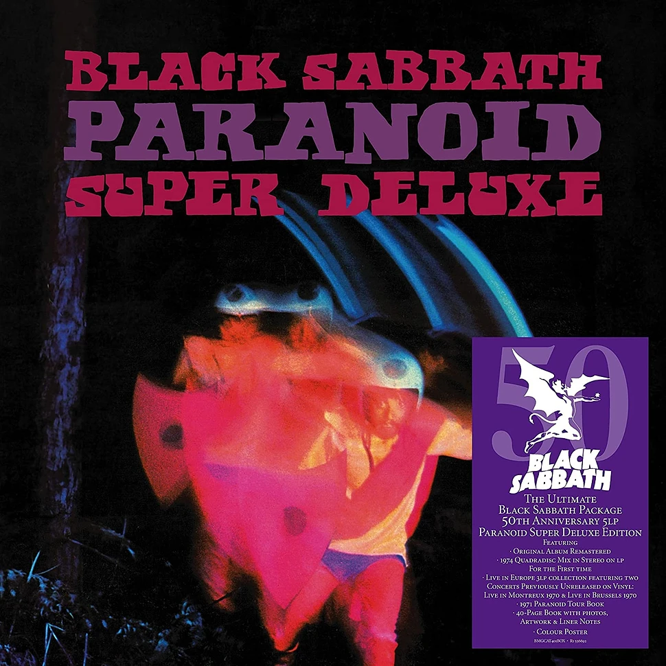 Black Sabbath - Paranoid 50th Anniversary Deluxe Box Set Edition