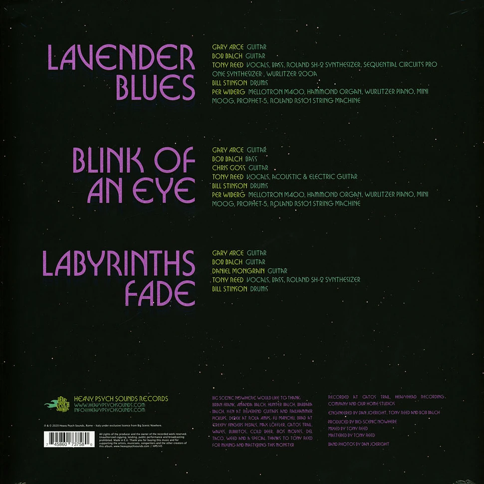 Big Scenic Nowhere - Lavender Blues Black Vinyl Edition
