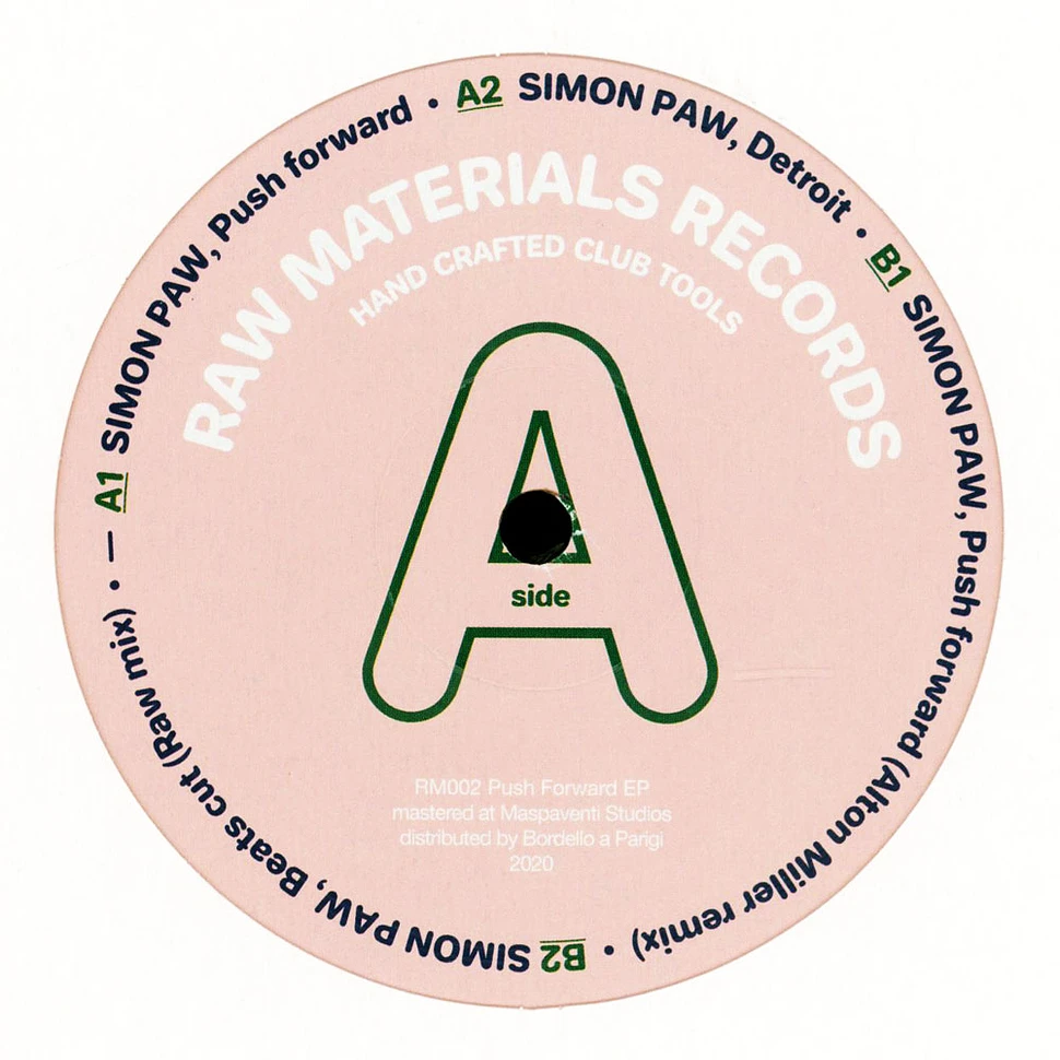Simon Paw - Push Forward Ep Alton Miller Remix