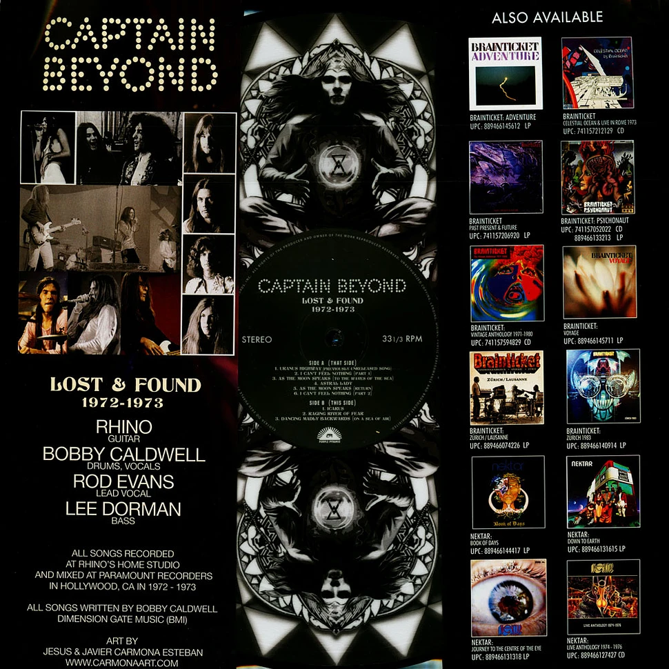 Captain Beyond - Lost & Found 1972-1973 Picture Disc Edition