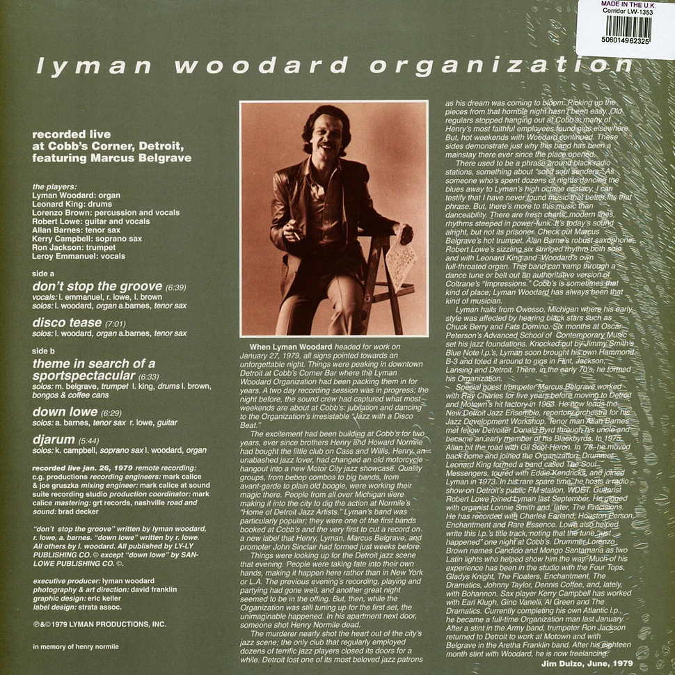 Lyman Woodard Organization - Don't Stop The Groove