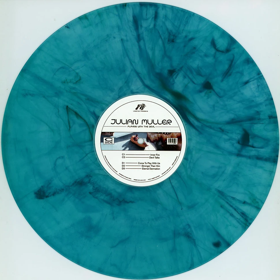 Julian Muller - Playing With The Devil Pink & Blue Marbled Vinyl Edition