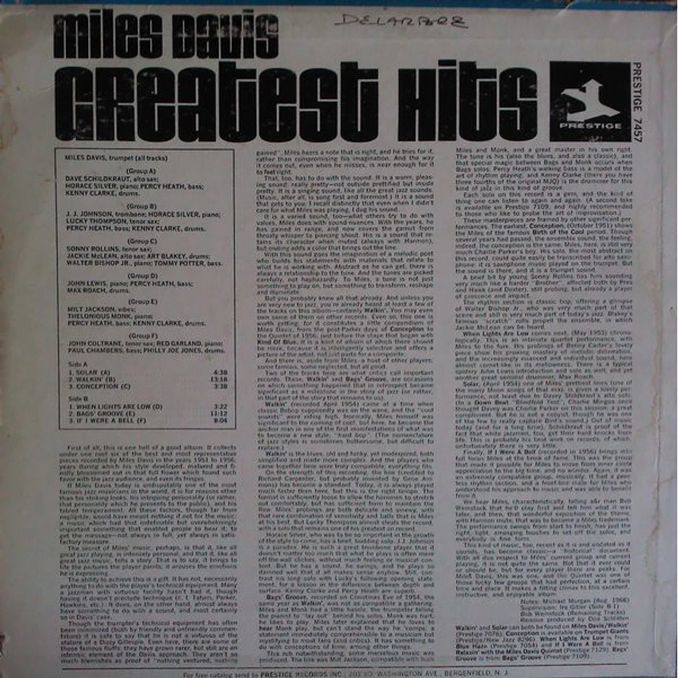 Miles Davis - Greatest Hits