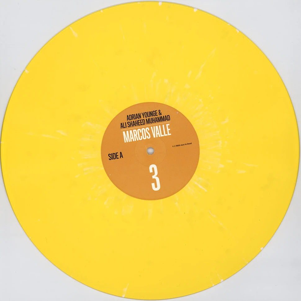 Adrian Younge & Ali Shaheed Muhammad - Marcos Valle HHV Exclusive Canary Yellow Bone Splattered Vinyl Edition
