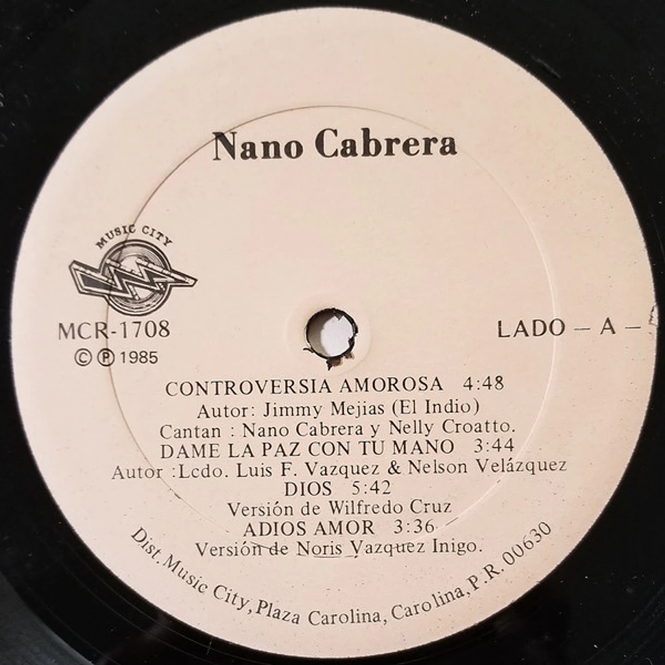 Nano Cabrera - Dame La Paz