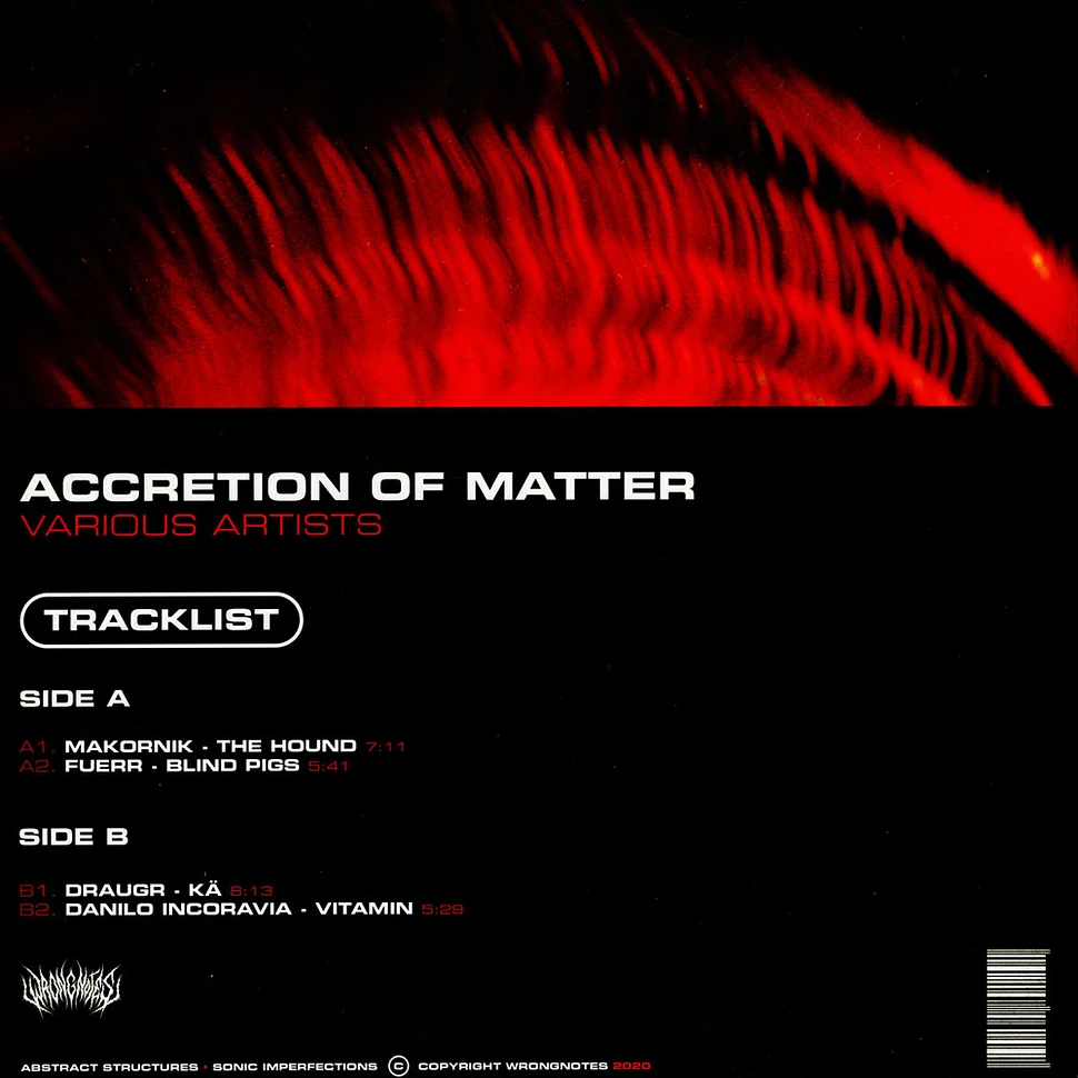 V.A. - Accretion Of Matter