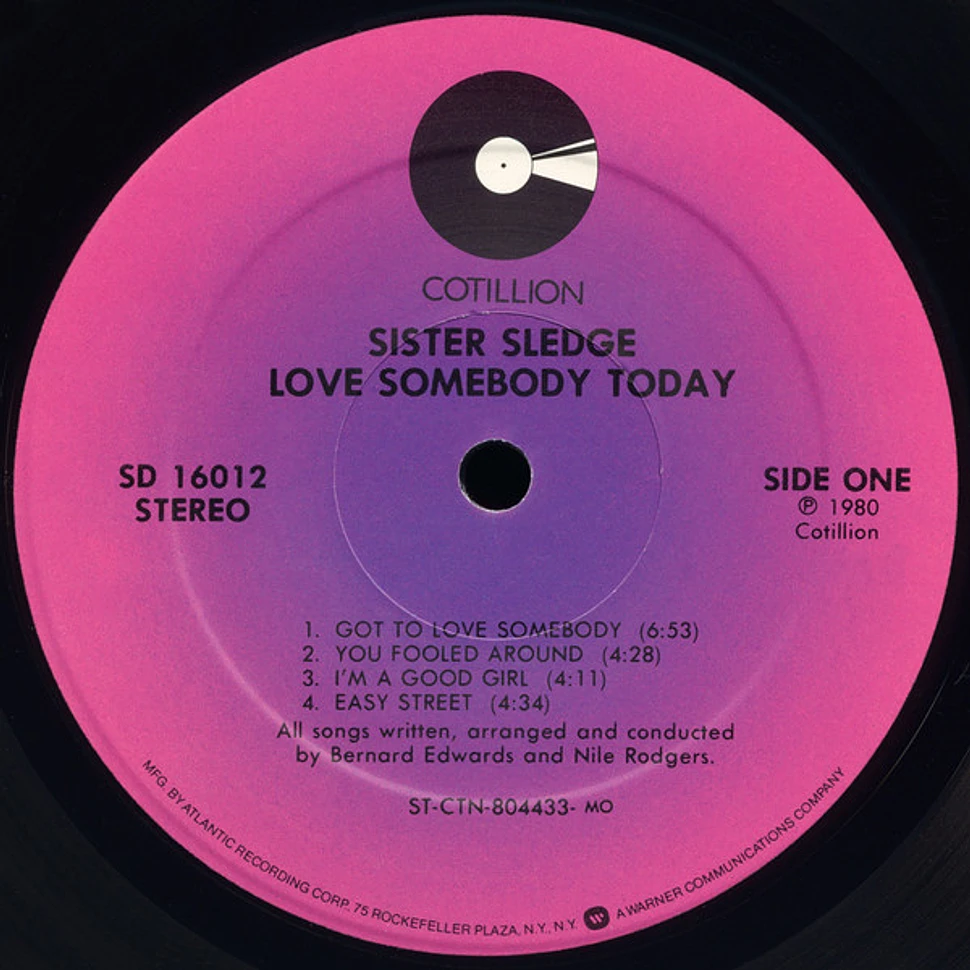 Sister Sledge - Love Somebody Today