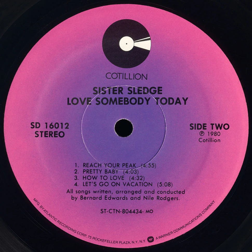 Sister Sledge - Love Somebody Today