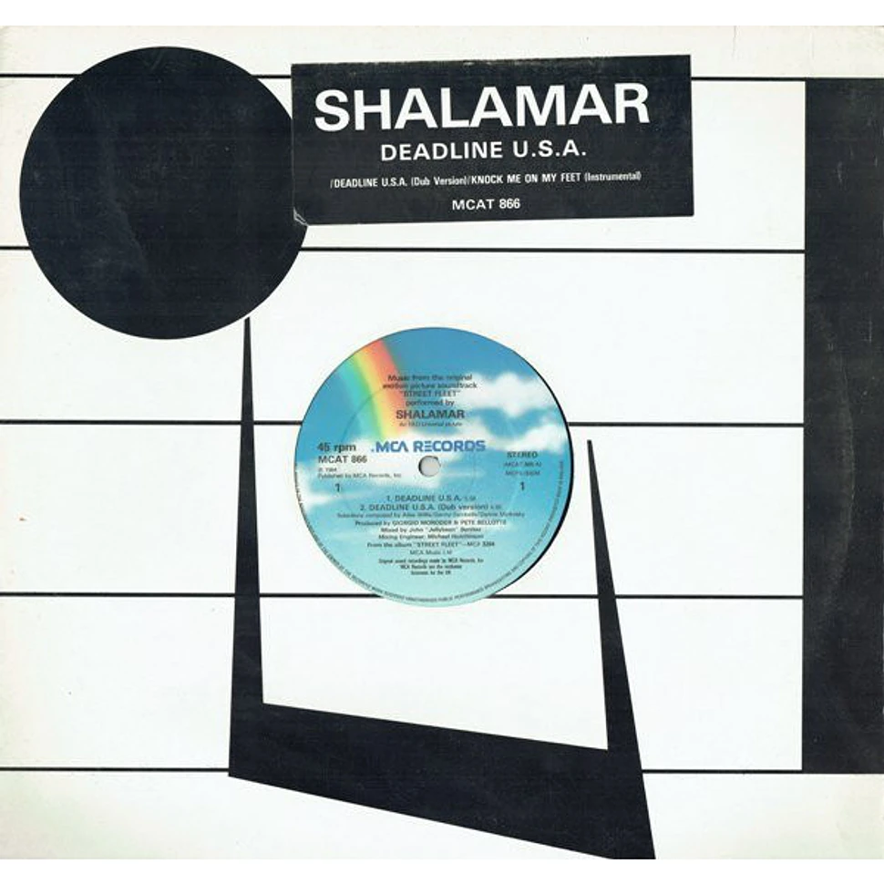 Shalamar / Giorgio Moroder - Deadline U.S.A. / Deadline U.S.A. (Dub Version) / Knock Me On My Feet (Instrumental)