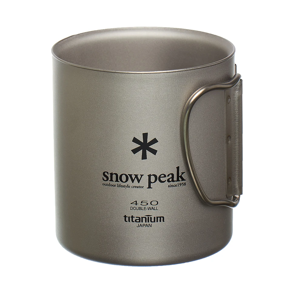 Snow Peak - Titanium Double Wall Cup 450