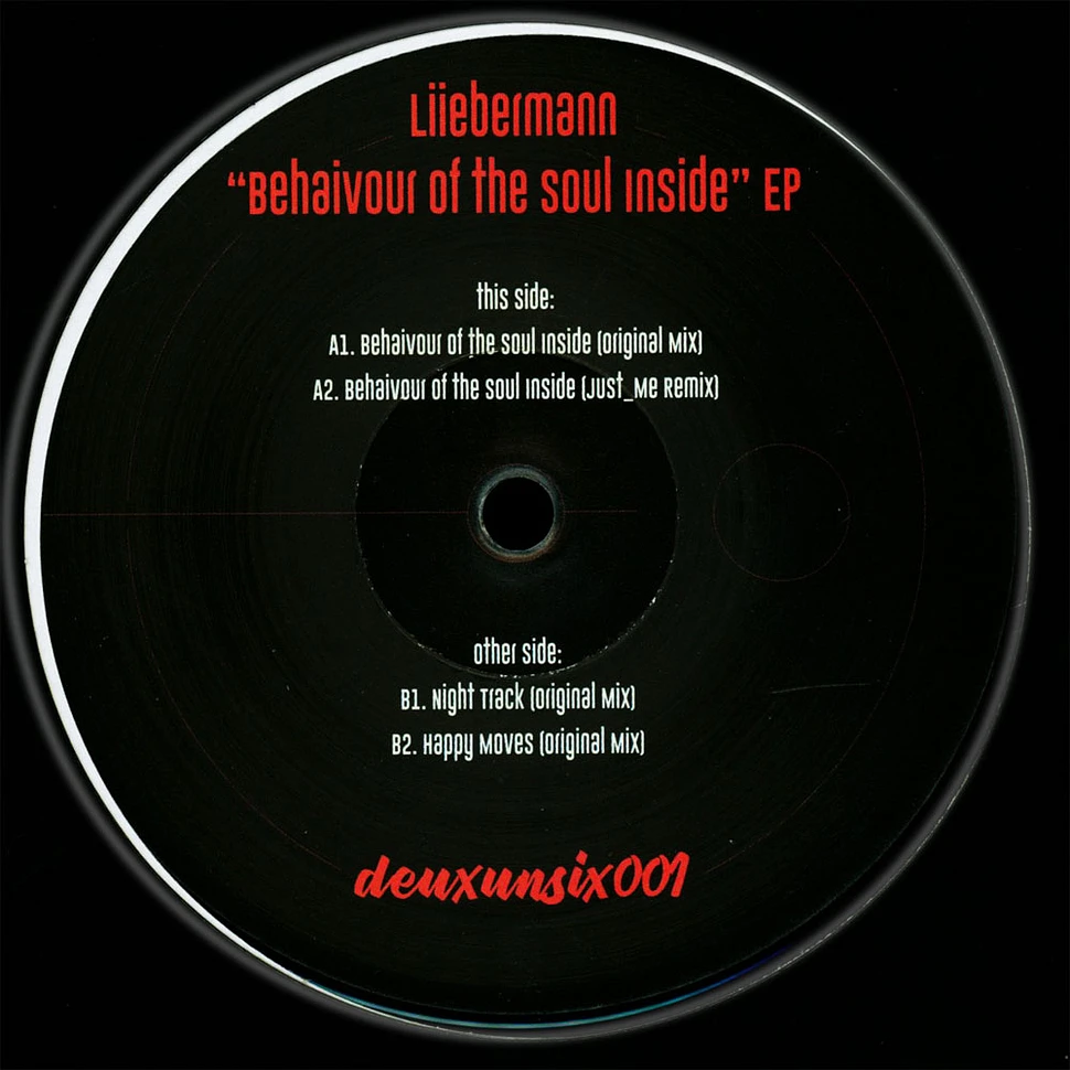 Liiebermann - Behaviour Of The Soul Inside EP