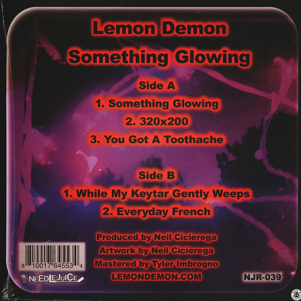Lemon Demon - Something Glowing Neon Red Vinyl Edition