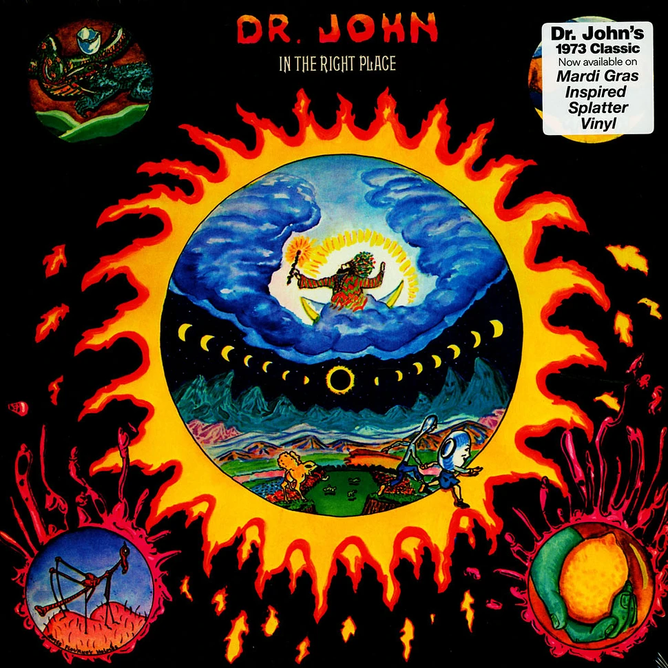 Dr. John - In The Right Place Splatter Vinyl Edition