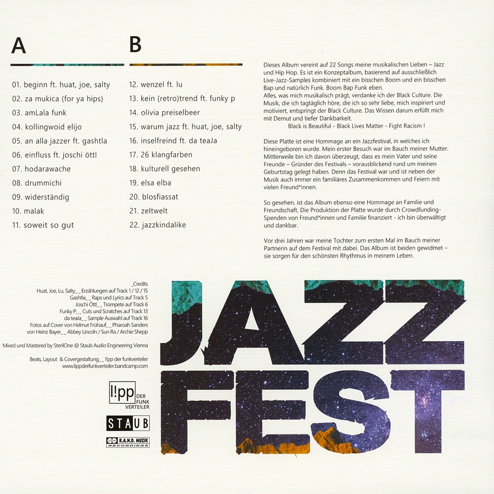 Lipp Der Funkverteiler - Jazz Fest Purple Marbled Vinyl Edition