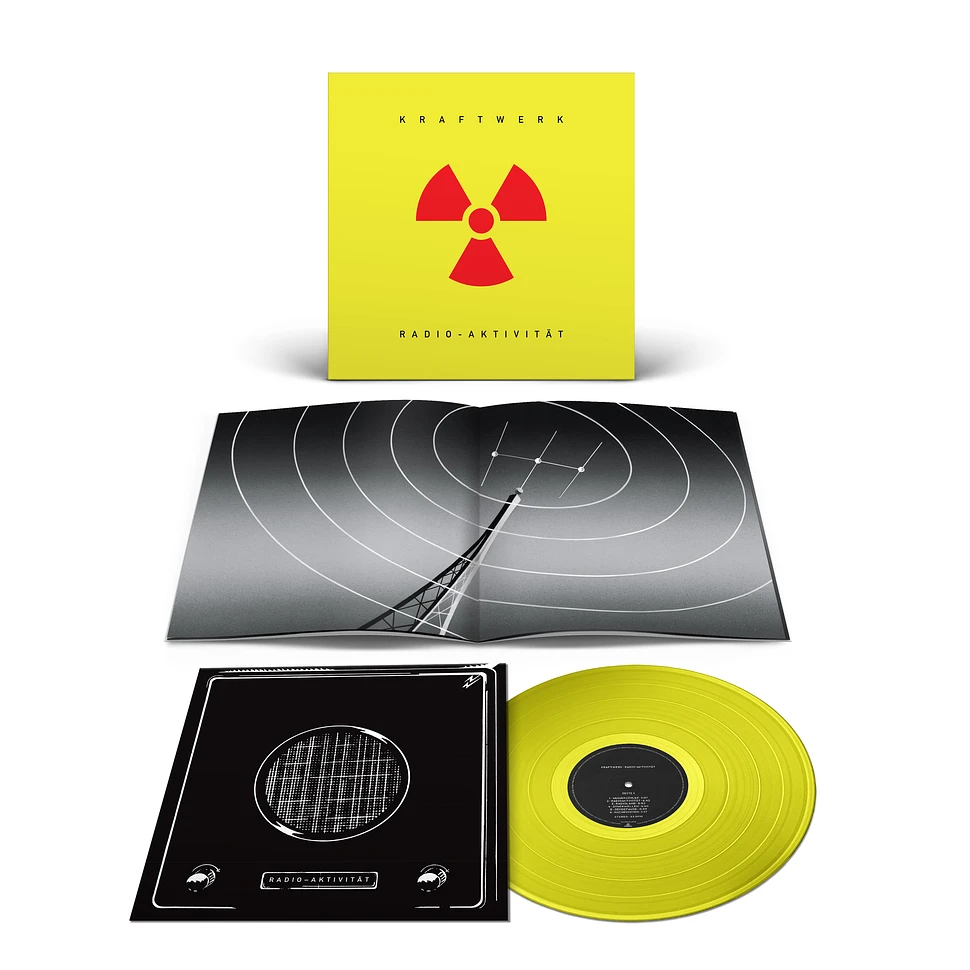 Kraftwerk - Radio-Aktivität German Version Translucent Yellow Vinyl Edition