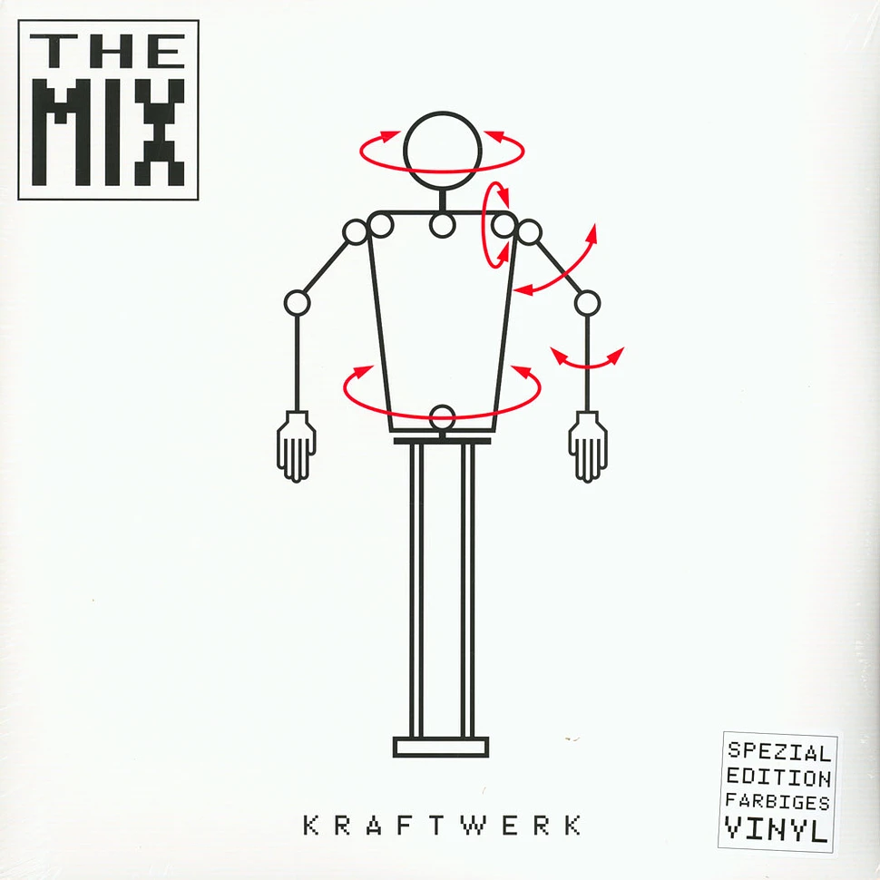 Kraftwerk - The Mix English Version White Vinyl Edition