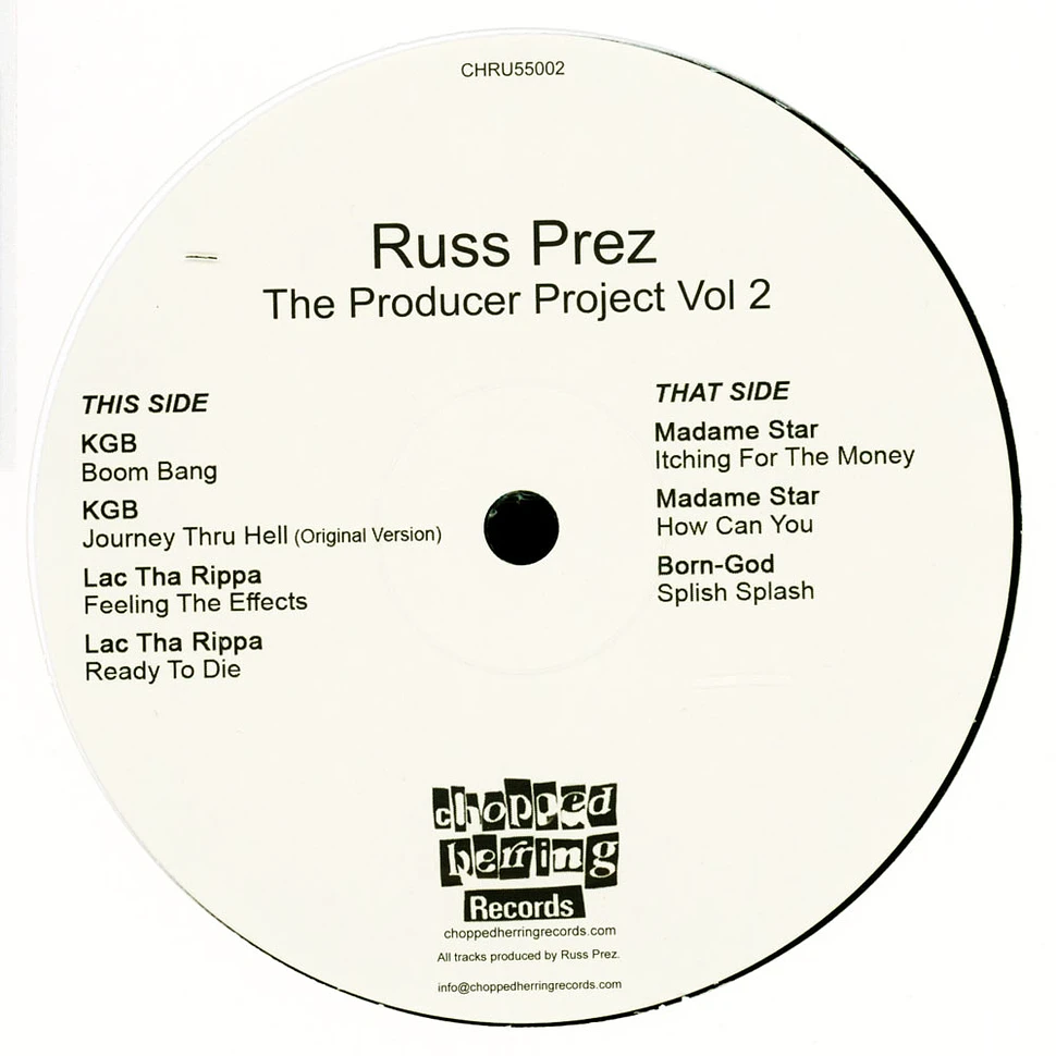 Russ Prez - Producer Project Volume 2 EP