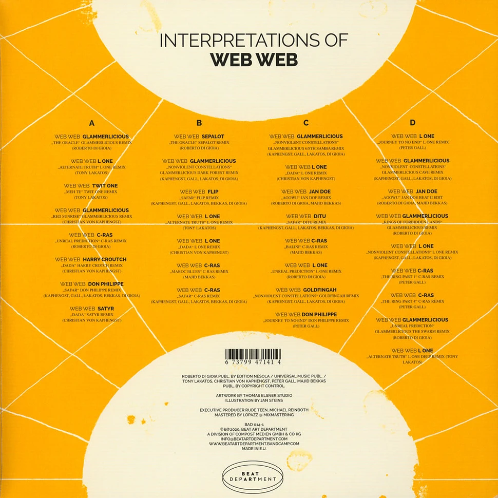 Web Web - Interpretations Of Web Web Colored Vinyl Edition