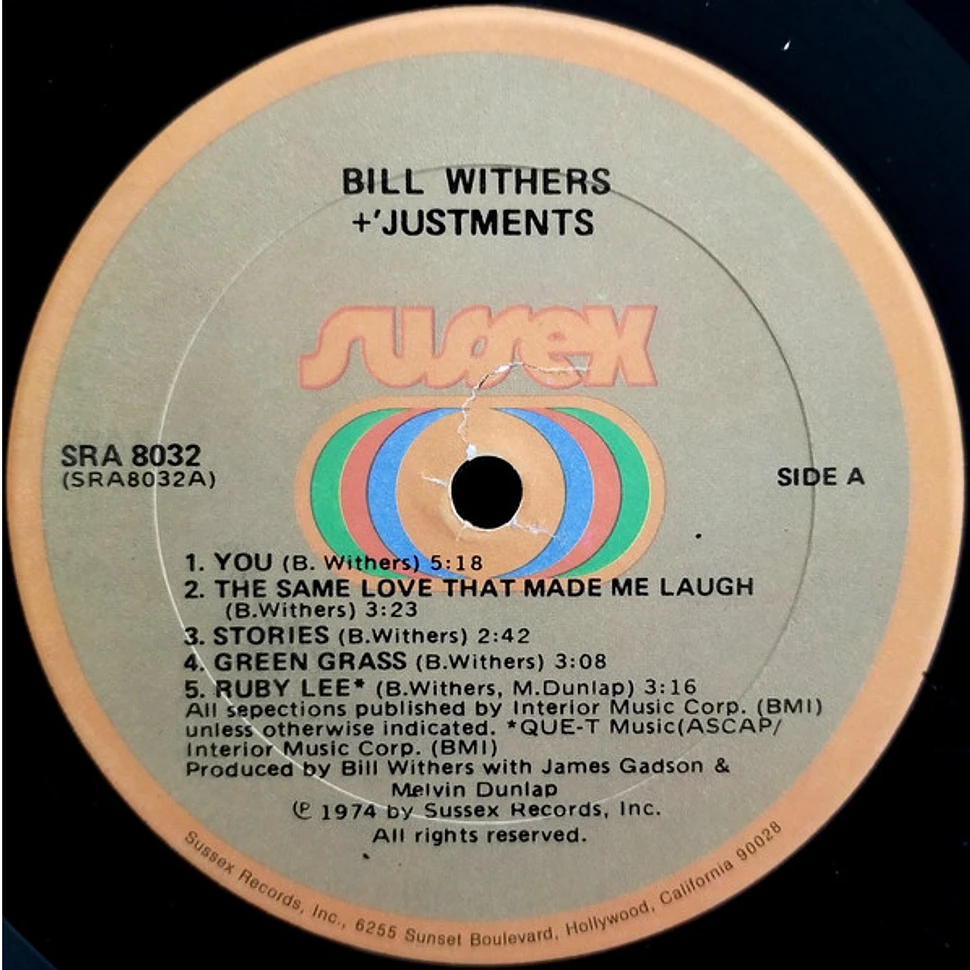 Bill Withers - +'Justments