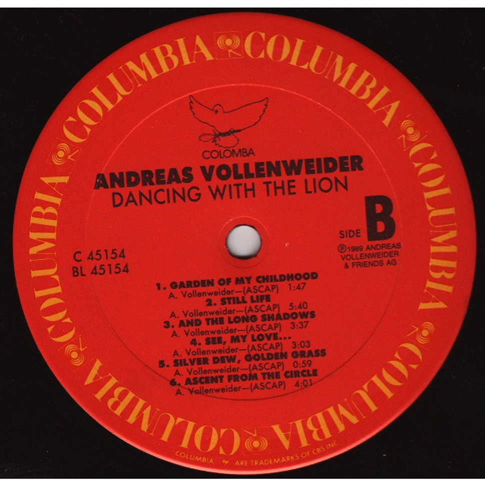 Andreas Vollenweider - Dancing With The Lion