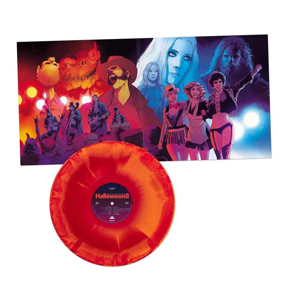 V.A. - OST Rob Zombie's Halloween II Pumpkin Orange, Candy Apple Red & Magenta Swirled Colored Vinyl Edition