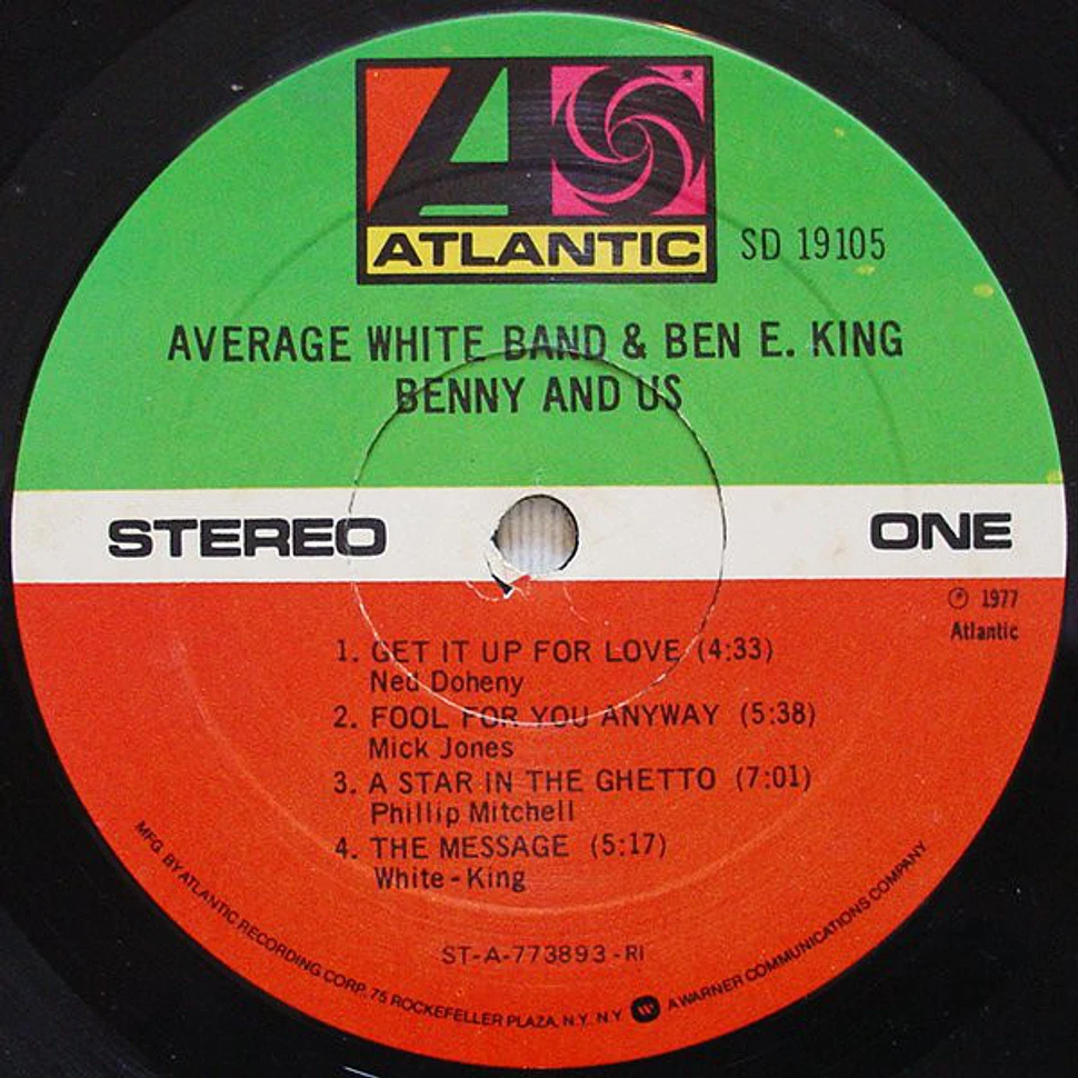 Average White Band & Ben E. King - Benny And Us