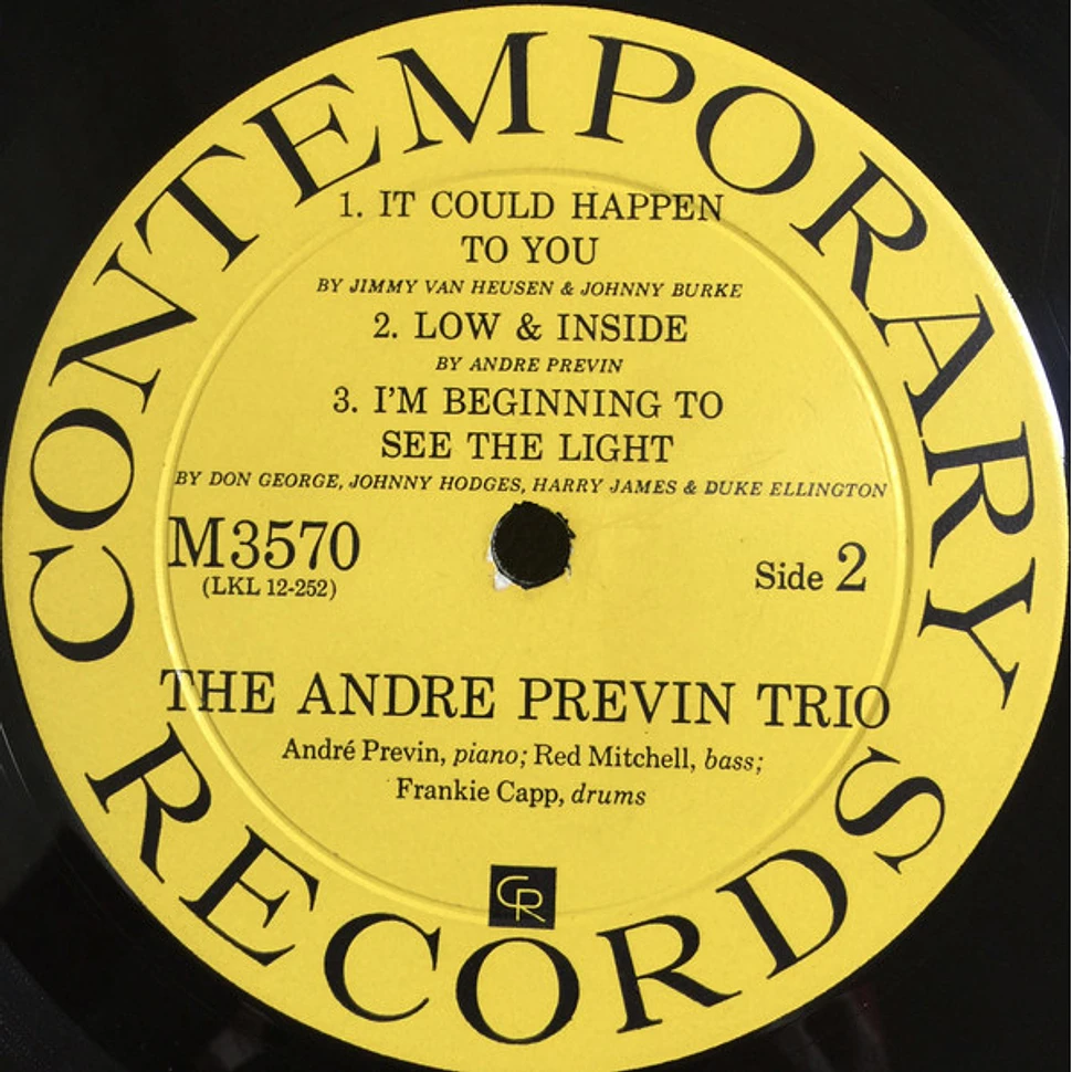 The André Previn Trio - King Size!