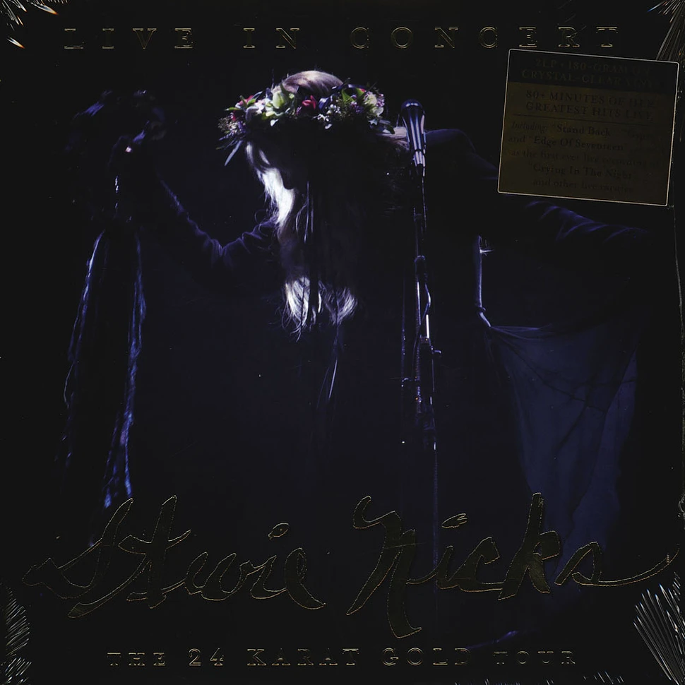 Stevie Nicks Live In Concert The 24 Karat Gold Tour Clear Vinyl Edition  Vinyl 2LP 2020 EU Original HHV
