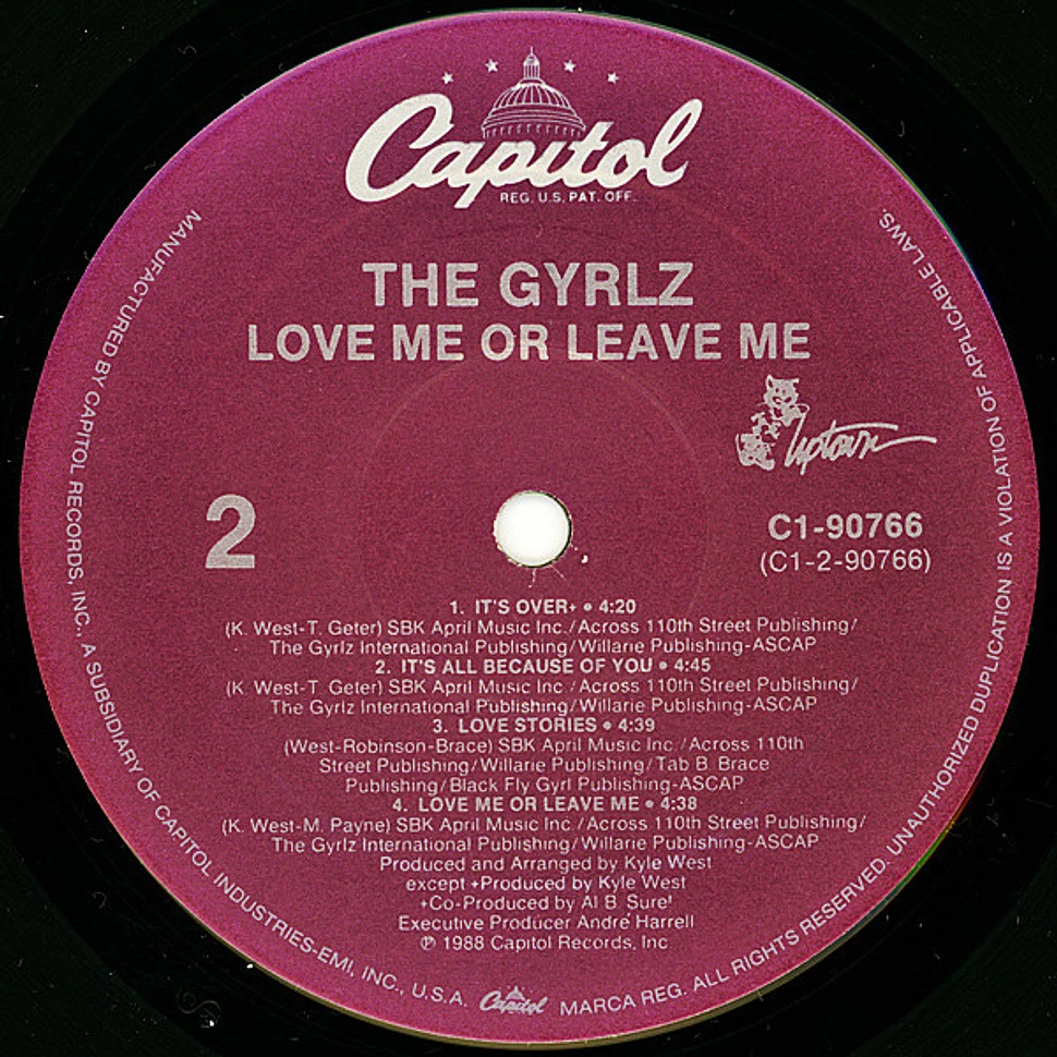 The Gyrlz - Love Me Or Leave Me