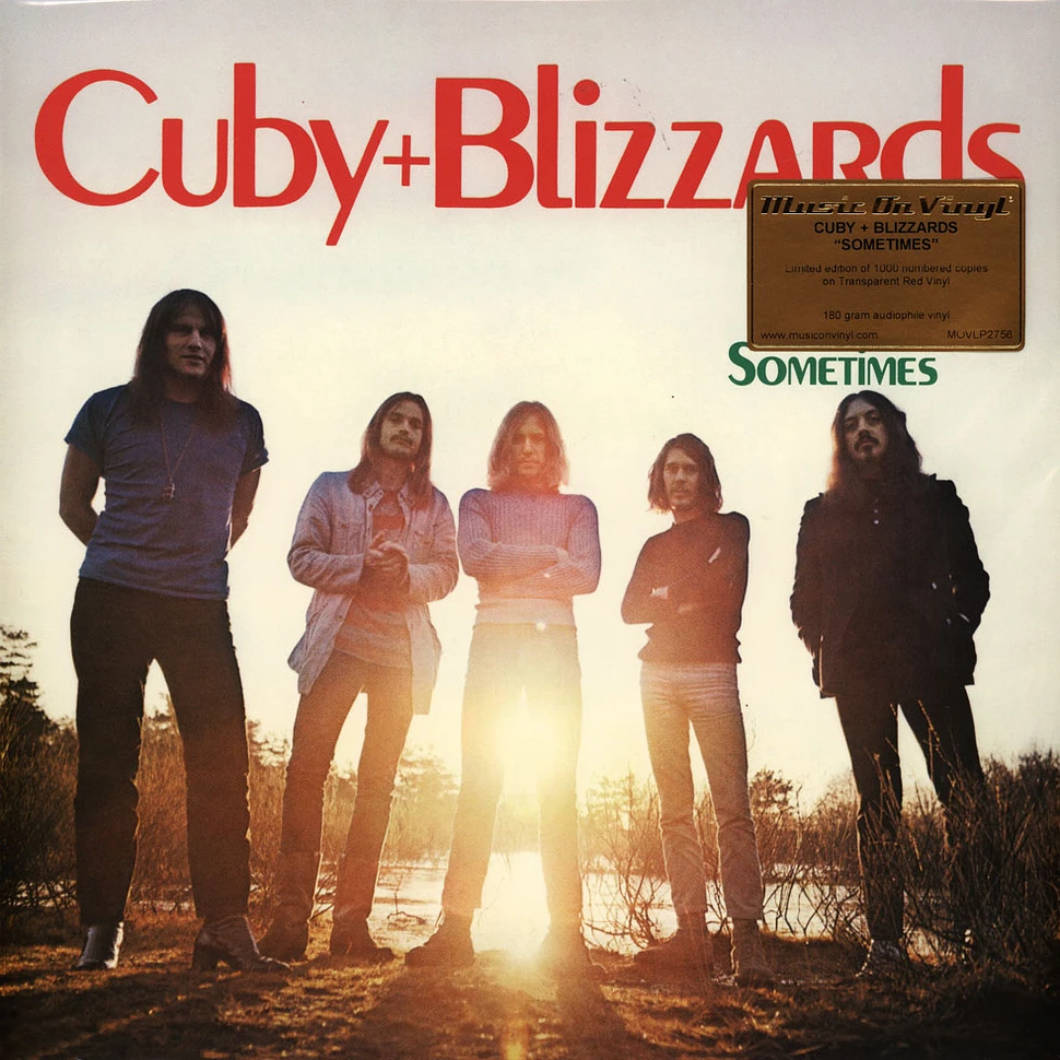 Cuby & Blizzards - Sometimes Transparent Red Vinyl Edition