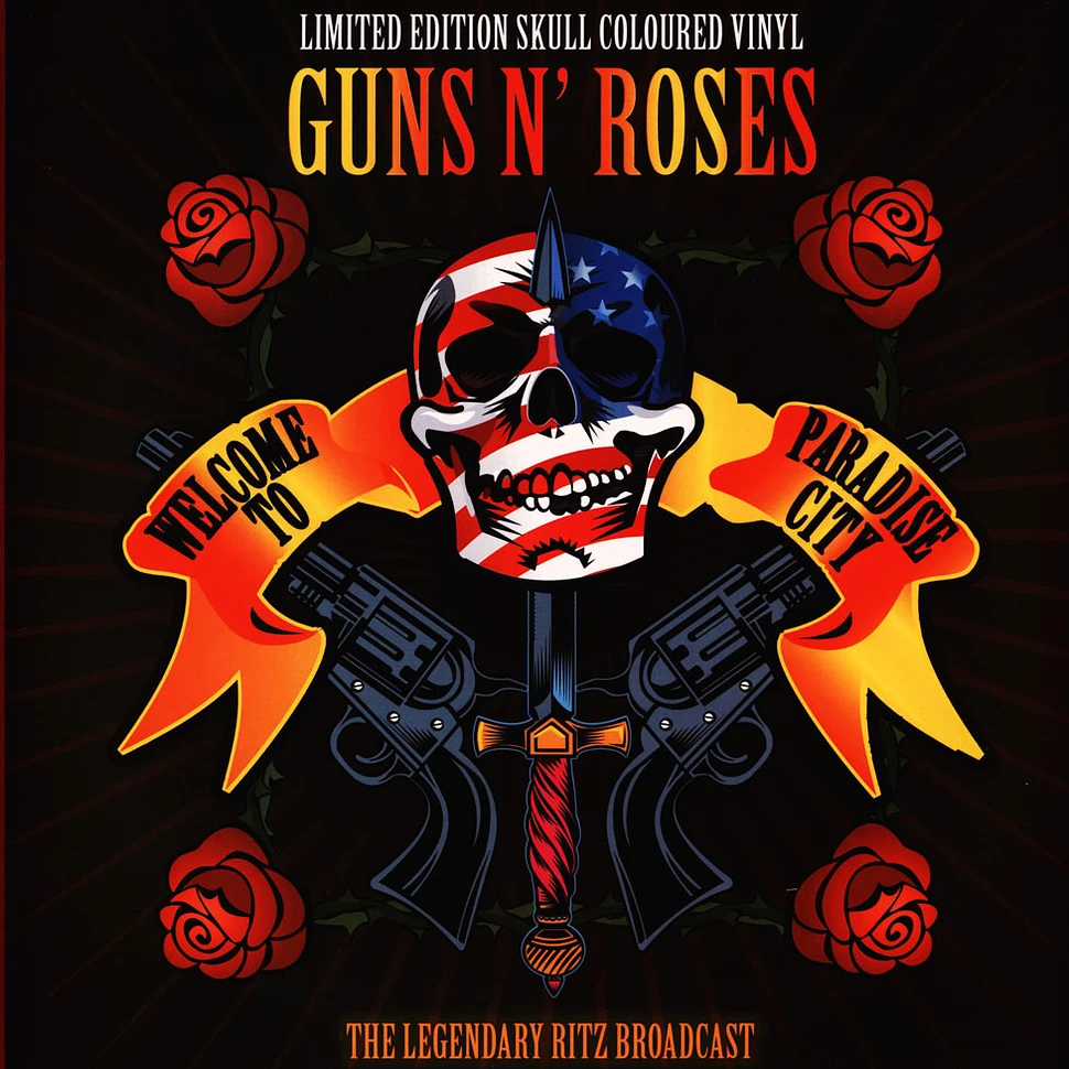 Guns N' Roses - Welcome To A Paradise City Skull Colored Vinyl Edition