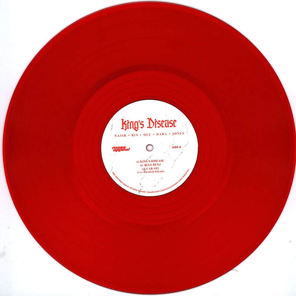 Nas - King's Disease Red Vinyl Edition