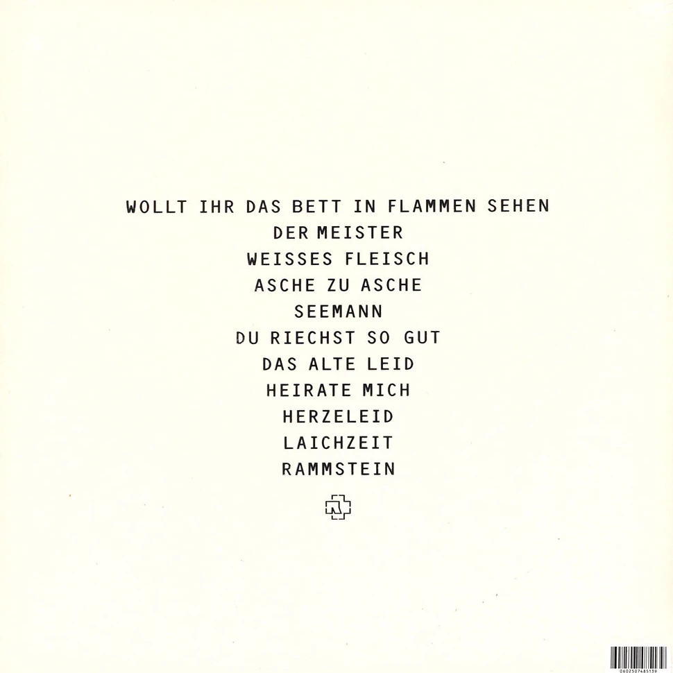 Rammstein - Herzeleid XXV Anniversary Remastered Blue & Black Vinyl Edition