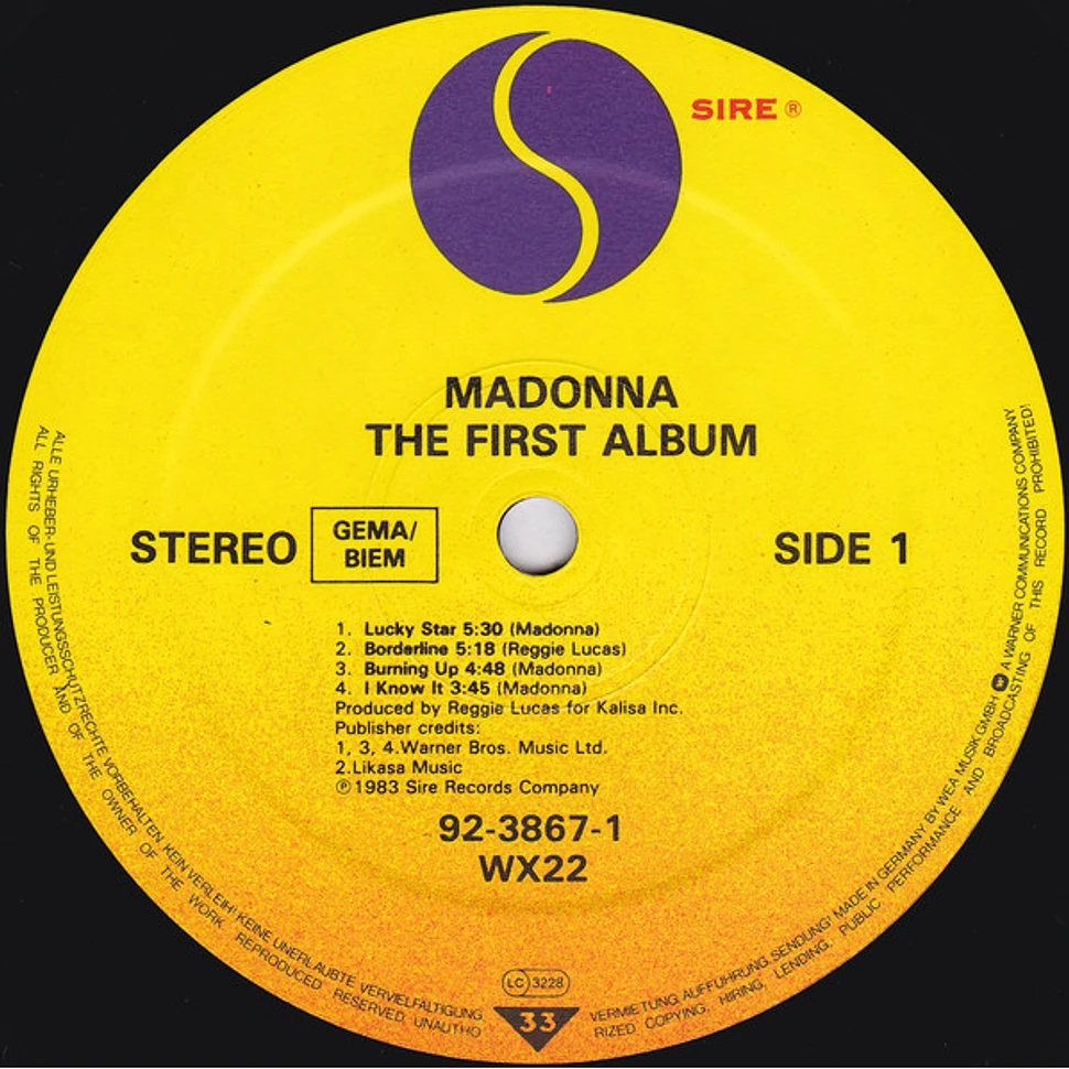 Madonna - The First Album