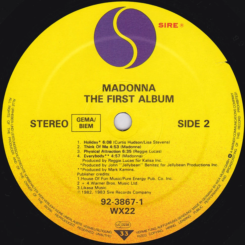 Madonna - The First Album