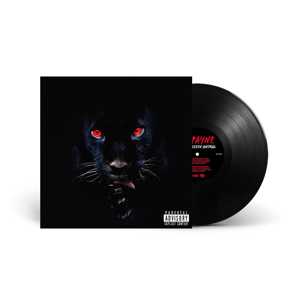 RJ Payne - He's A Fuckin Animal Black Vinyl Edition