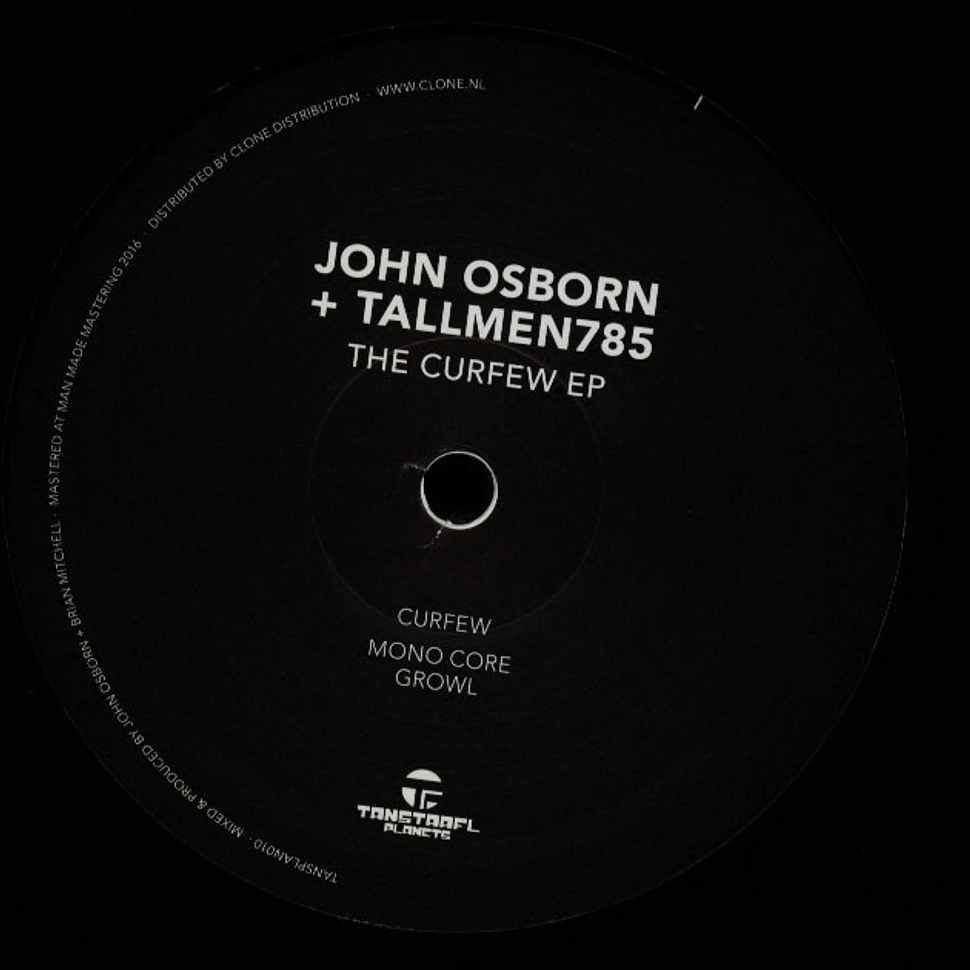 John Osborn & Tallmen. 785 - The Curfew EP