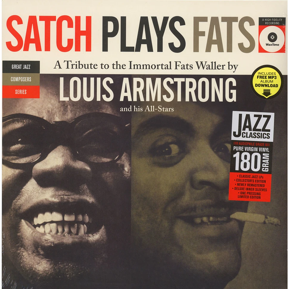 Louis Armstrong And His All-Stars - Satch Plays Fats: A Tribute To The Immortal Fats Waller By Louis Armstrong And His All-Stars