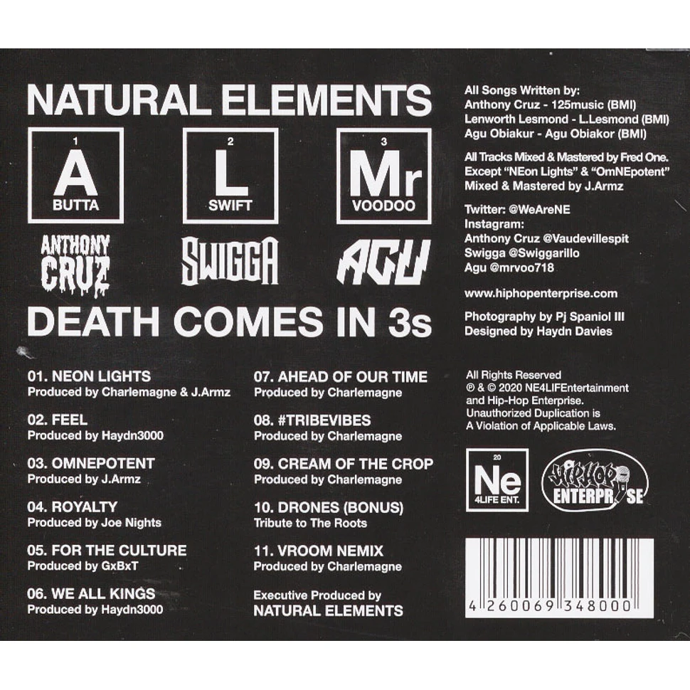 Natural Elements - Death Comes In 3s
