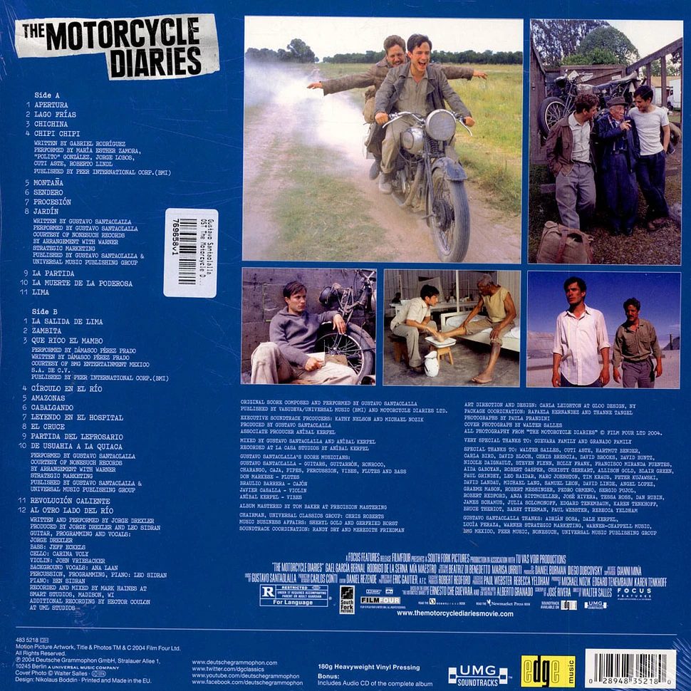 Gustavo Santaolalla - OST The Motorcycle Diaries