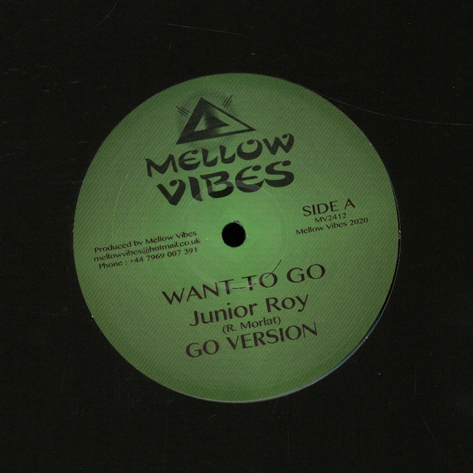 Junior Roy / Tenna Star - Want To Go, Version / Flames Around, Fire Dub