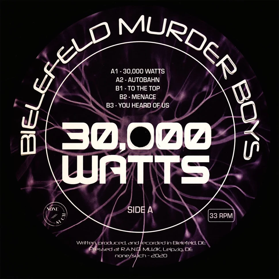Bielefeld Murder Boys - 30,000 Watts