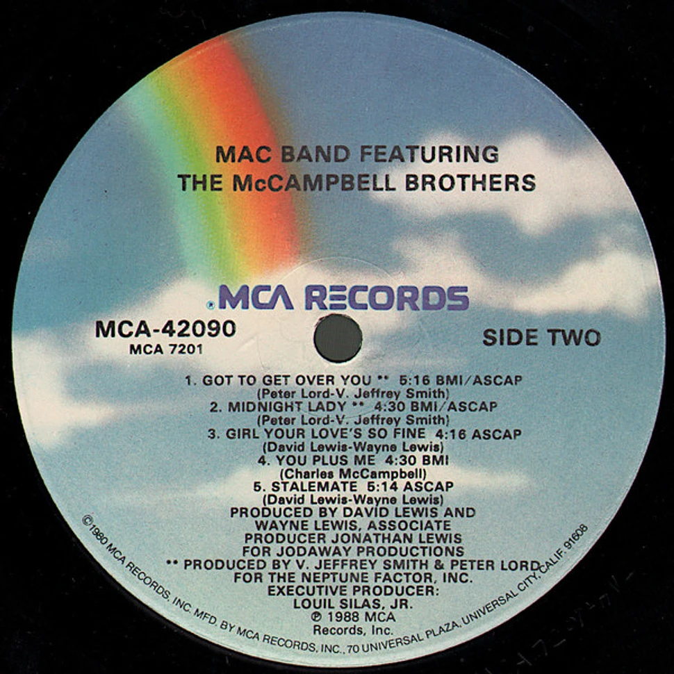 Mac Band Featuring The McCampbell Brothers - Mac Band