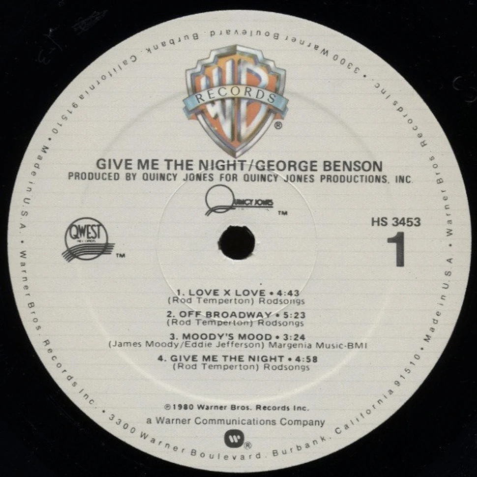 George Benson - Give Me The Night