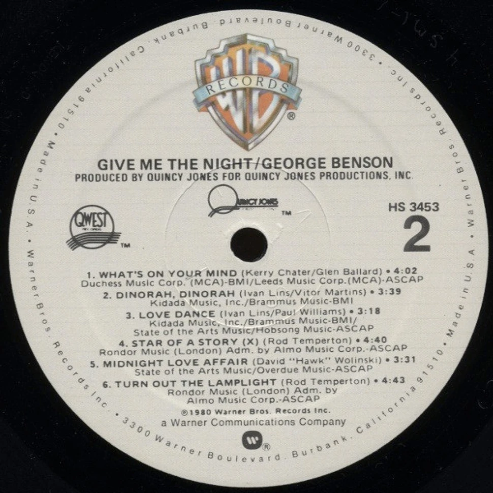 George Benson - Give Me The Night