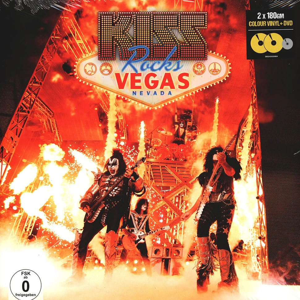 Kiss - Rocks Vegas Colored Vinyl Edition