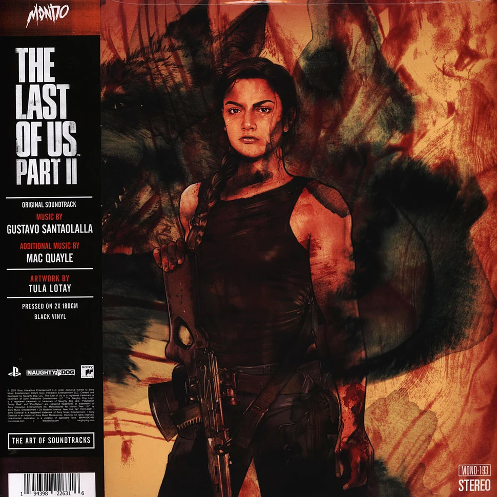 Gustavo Santaolalla & Mac Quayle - The Last Of Us, Part II Black Vinyl Edition